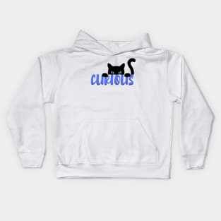 Curious cat Kids Hoodie